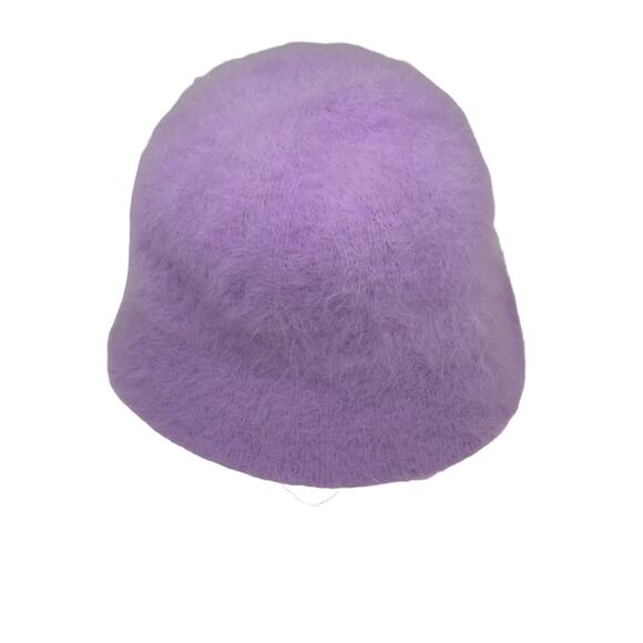 Cider Y2K Pastel Purple Fuzzy Bucket Hat - Picture 3 of 5
